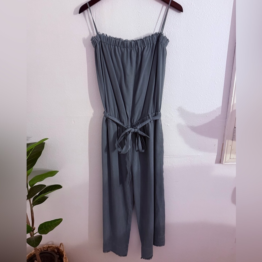 BELLA DAHL Strapless Frayed Jumper - Picture 4 of 9